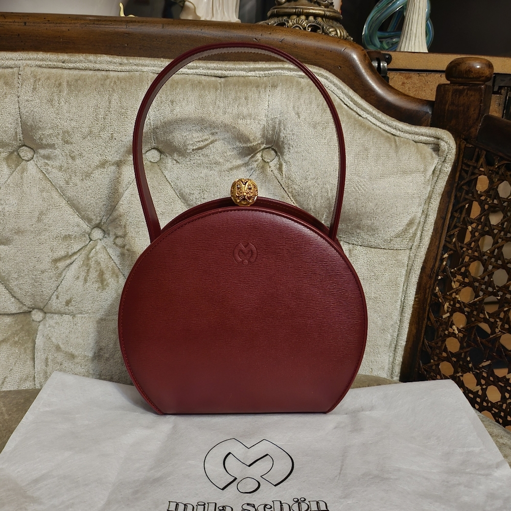 Authentic Mila Schon vintage hand bag - Picture 1 of 11